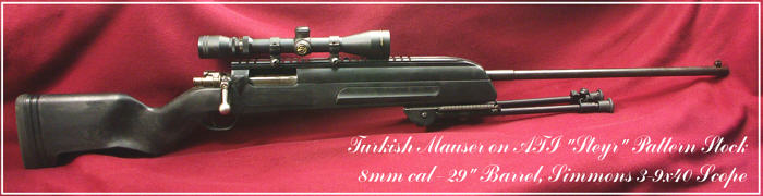 Turkish Mauser with ATI stock
